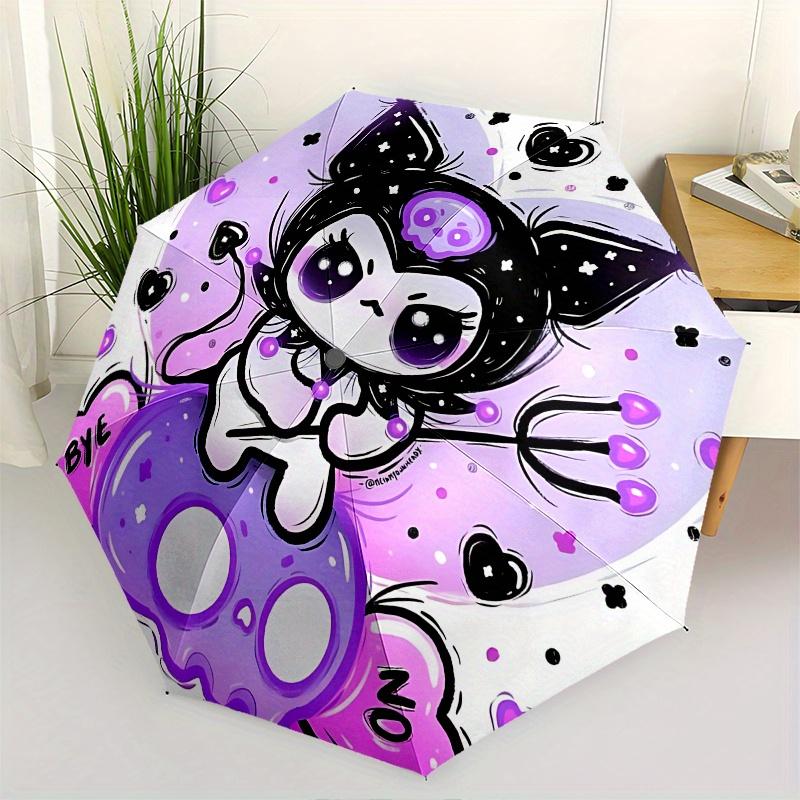 Gothic Cat, Cute Devil Automatic opening and closing folding umbrella with 8 rib frame and compact travel design, perfect for all occasions
Gothic Cat, Cute Devil Automatic opening and closing folding umbrella with 8 rib frame and compact travel design, perfect for all occasions