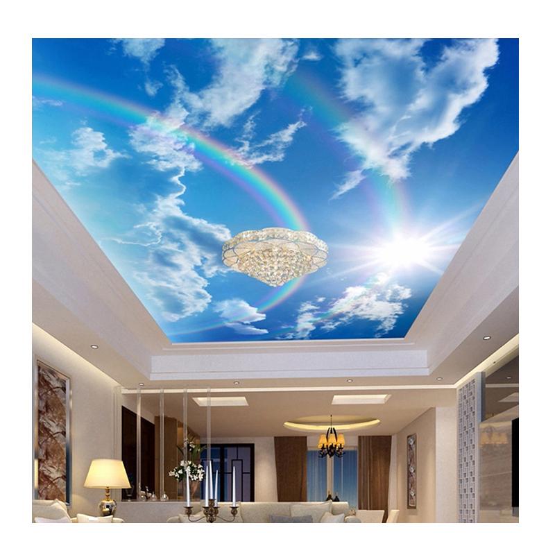 3d Ceiling Wallpaper Murals Blue Sky White Clouds Rainbow Mural Living Room Bedroom Interior Ceiling Wall Paper 200 cm(W) x 140 cm(H)
3d Ceiling Wallpaper Murals Blue Sky White Clouds Rainbow Mural Living Room Bedroom Interior Ceiling Wall Paper 200 cm(W) x 140 cm(H)