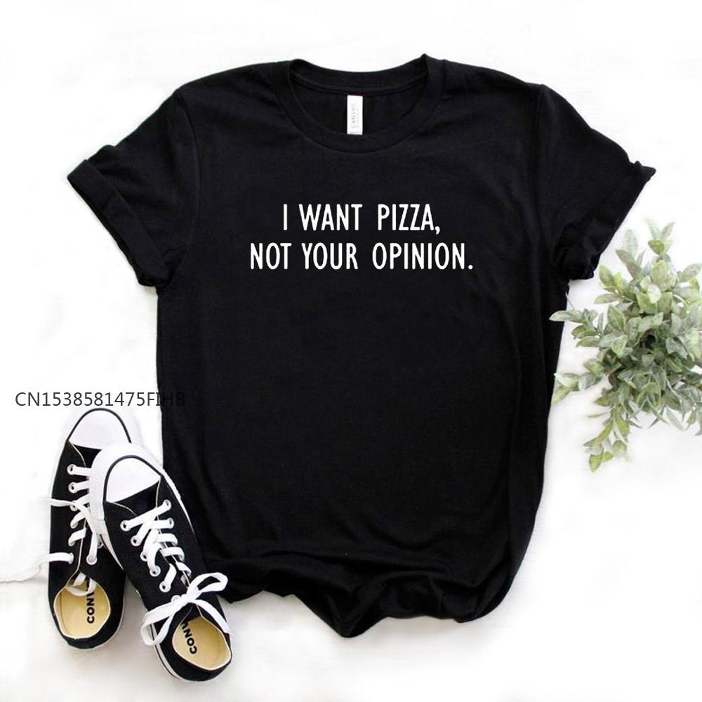 I Want Pizza Not Your Opinion Women Basic Tshirts Premium Casual Funny T Shirt For Lady Top Tee Hipster 3XL чорний
I Want Pizza Not Your Opinion Women Basic Tshirts Premium Casual Funny T Shirt For Lady Top Tee Hipster 3XL чорний