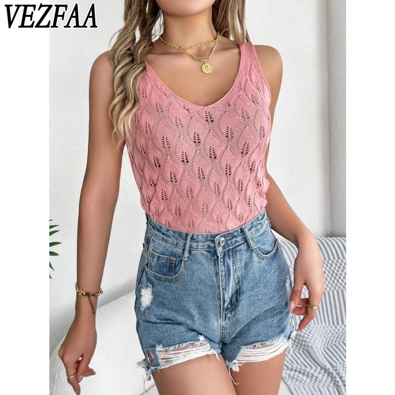 VEZFAA женские модные повседневные летние весенние однотонные блузки и рубашки без рукавов с v-образным вырезом и принтом
VEZFAA женские модные повседневные летние весенние однотонные блузки и рубашки без рукавов с v-образным вырезом и принтом
