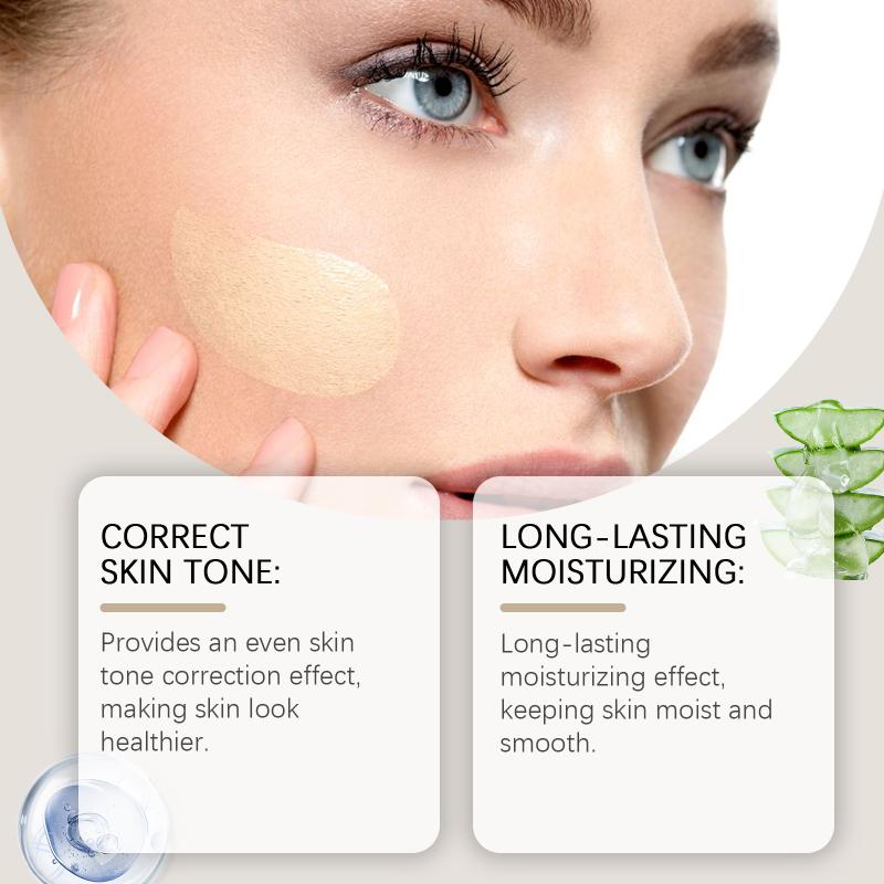 Eelhoe Moisturizing Liquid Foundation Can Easily Create Natural Skin Color Concealer Lasting Foundation Make-Up one size
Eelhoe Moisturizing Liquid Foundation Can Easily Create Natural Skin Color Concealer Lasting Foundation Make-Up one size