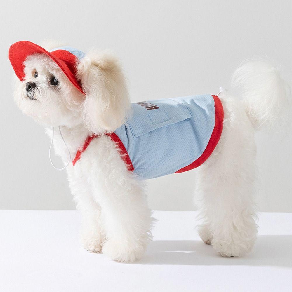 Summer Thin Pet Short T-Shirt Sleeveless Pet Sweatshirt Fashion Dog Pullover Pet Supplies S синій
Summer Thin Pet Short T-Shirt Sleeveless Pet Sweatshirt Fashion Dog Pullover Pet Supplies S синій