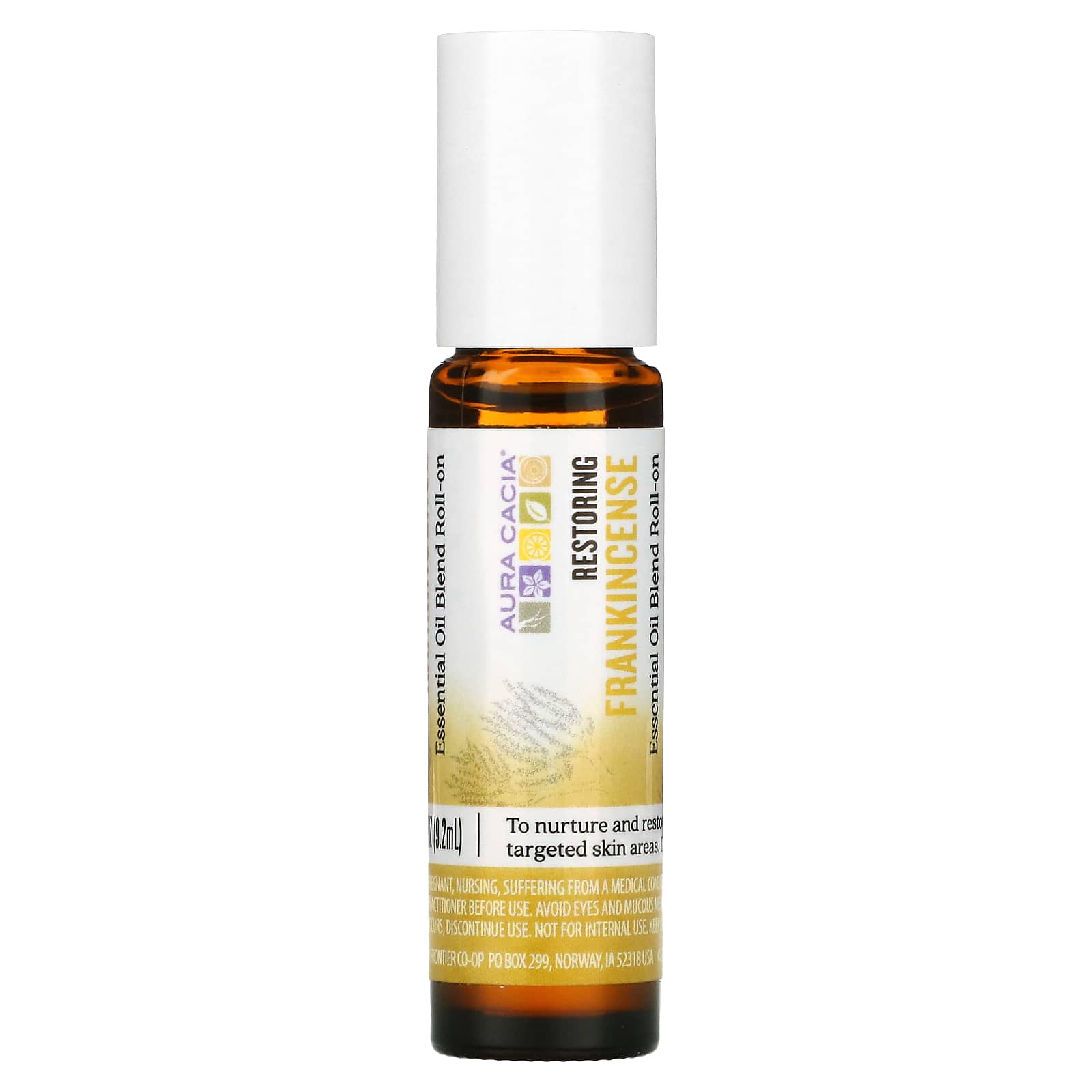 Aura Cacia, Essential Oil Blend, Revitalizing Roll On, Frankincense, 0.31 fl oz (9.2 ml)
Aura Cacia, Essential Oil Blend, Revitalizing Roll On, Frankincense, 0.31 fl oz (9.2 ml)