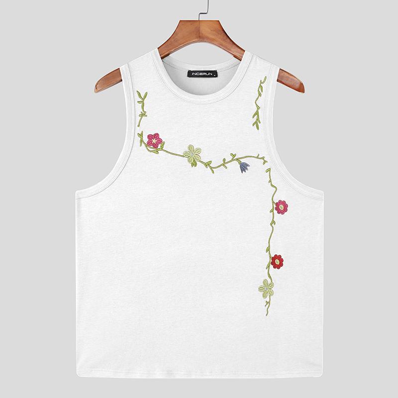 INCERUN Летние мужские майки без рукавов с круглым вырезом, вышивкой, повседневные, свободные, тонкие 5XL белый
INCERUN Летние мужские майки без рукавов с круглым вырезом, вышивкой, повседневные, свободные, тонкие 5XL белый