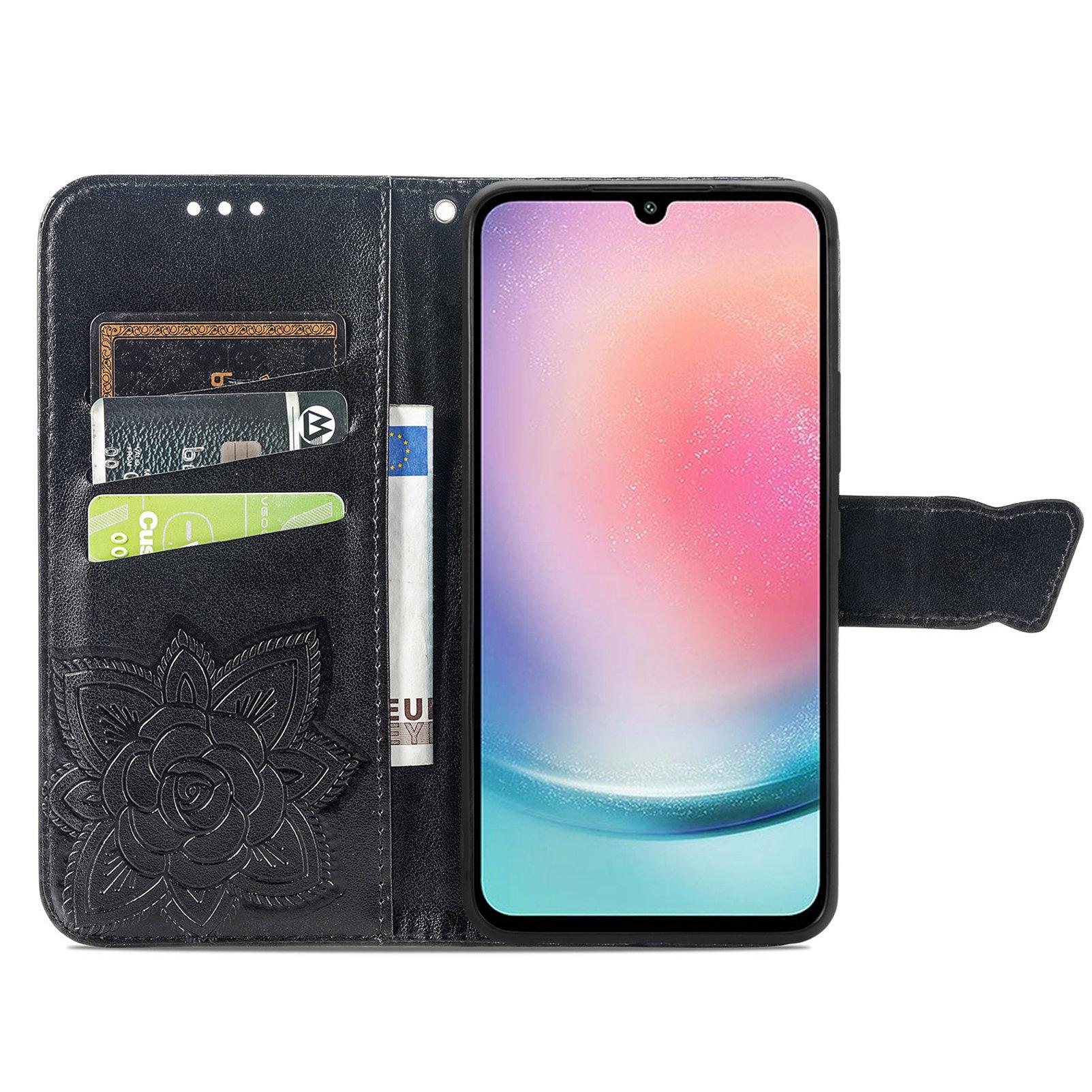 For Samsung Galaxy A25 5G (Global) (161.0 x 76.5 x 8.3mm) Butterfly Pattern Case Leather Phone Cover with Magnetic Clasp Black
For Samsung Galaxy A25 5G (Global) (161.0 x 76.5 x 8.3mm) Butterfly Pattern Case Leather Phone Cover with Magnetic Clasp Black