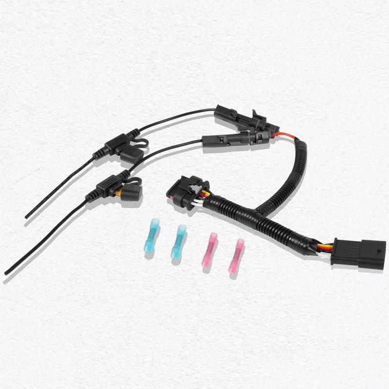 97109-0925 Daytime Running Light DRL Adapter Wiring Harness Fits for Jeep Wrangler JL & Gladiator JT 2018-2023 чорний
97109-0925 Daytime Running Light DRL Adapter Wiring Harness Fits for Jeep Wrangler JL & Gladiator JT 2018-2023 чорний