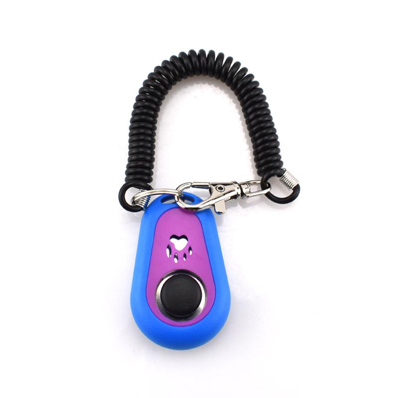 New Color Clicker Pet Dog Cat Paw Pattern Keyring Portable Sound Pet Training Clickers Supplies світло-синій колір
New Color Clicker Pet Dog Cat Paw Pattern Keyring Portable Sound Pet Training Clickers Supplies світло-синій колір