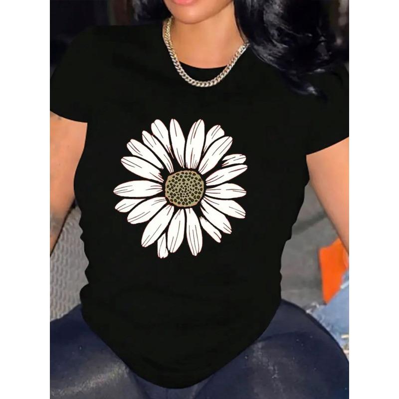 Women Cotton Blend T-Shirt Crew Neck Short Sleeve Soft Breathable Comfortable Casual Spring Summer Streetwear Top 4XL чорний
Women Cotton Blend T-Shirt Crew Neck Short Sleeve Soft Breathable Comfortable Casual Spring Summer Streetwear Top 4XL чорний