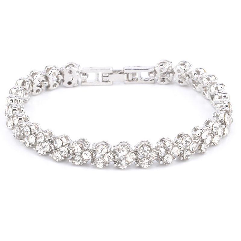 Elegant Women s Roman Bracelet Featuring Aaa Zircon Crystal And Dazzling Diamonds
Elegant Women s Roman Bracelet Featuring Aaa Zircon Crystal And Dazzling Diamonds