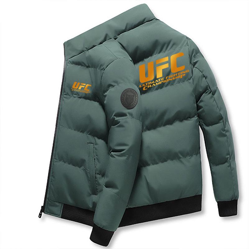 Мужская зимняя хлопковая стеганая куртка UFC с воротником-стойкой, легкая 2XL
Мужская зимняя хлопковая стеганая куртка UFC с воротником-стойкой, легкая 2XL