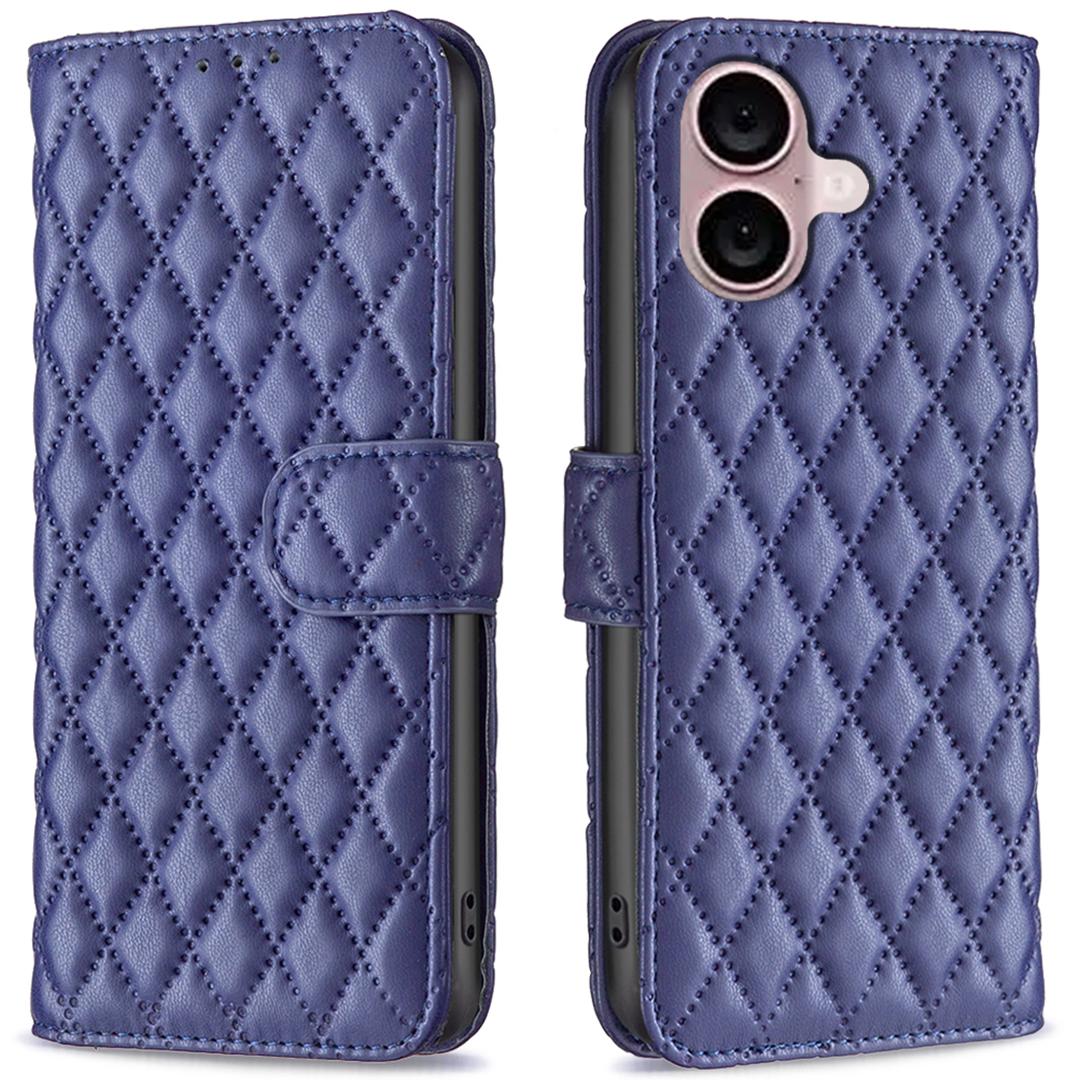 BINFEN COLOR BF Style-14 For iPhone 16 Case Rhombus Grid Leather Wallet Stand Phone Cover
BINFEN COLOR BF Style-14 For iPhone 16 Case Rhombus Grid Leather Wallet Stand Phone Cover