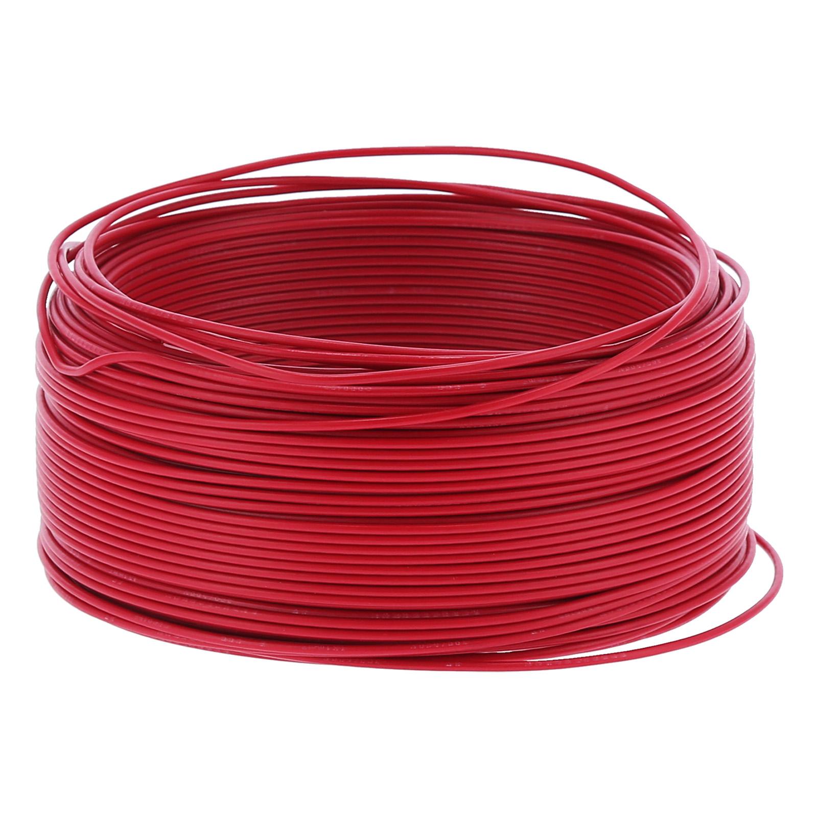 BV‑1x1 Insulated Conductor Wire 7 Red Copper Electrical Flexible Wire Cable 100m / 328.1ft AC30
BV‑1x1 Insulated Conductor Wire 7 Red Copper Electrical Flexible Wire Cable 100m / 328.1ft AC30
