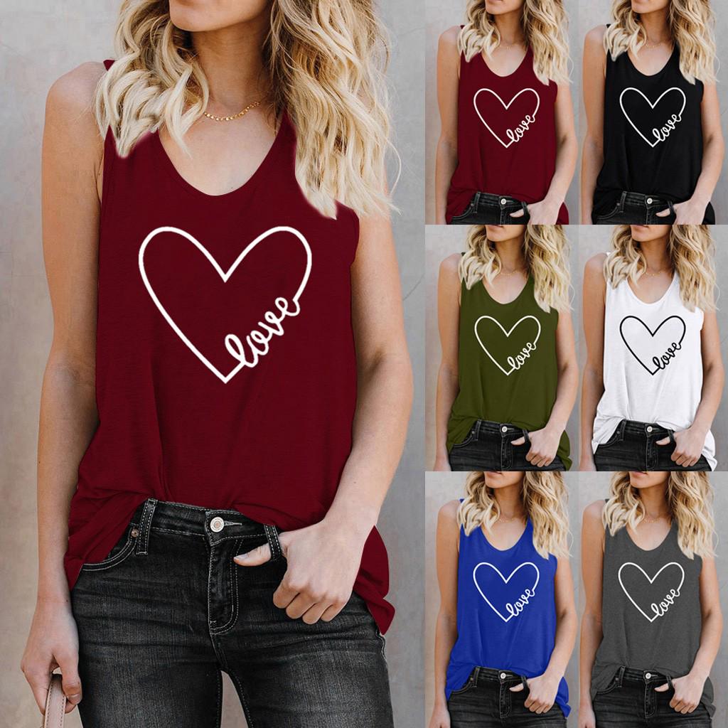 Женщины Без рукавов Сердце Принт Повседневные Свободные Мягкие Удобные Топы Танк
Женщины Без рукавов Сердце Принт Повседневные Свободные Мягкие Удобные Топы Танк