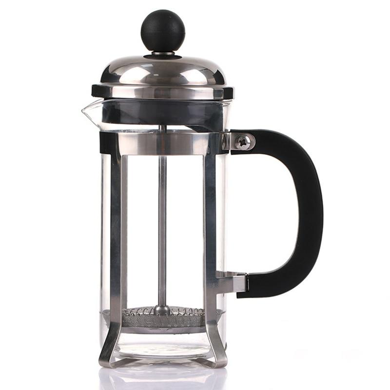 Stainless steel glass 350ml french filter coffee pot tea pot coffee pot espresso tool new cassette | Coffee Pots
Stainless steel glass 350ml french filter coffee pot tea pot coffee pot espresso tool new cassette | Coffee Pots