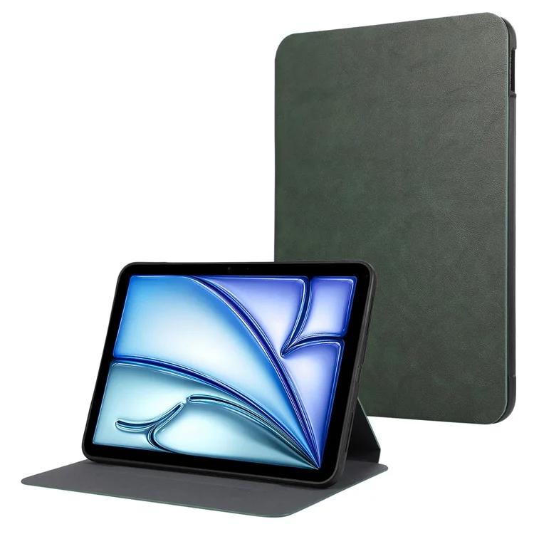 Для iPad Эйр 11 (2024) Чехол-подставка из искусственной кожи, защитный чехол для планшета - зеленый
Для iPad Эйр 11 (2024) Чехол-подставка из искусственной кожи, защитный чехол для планшета - зеленый
