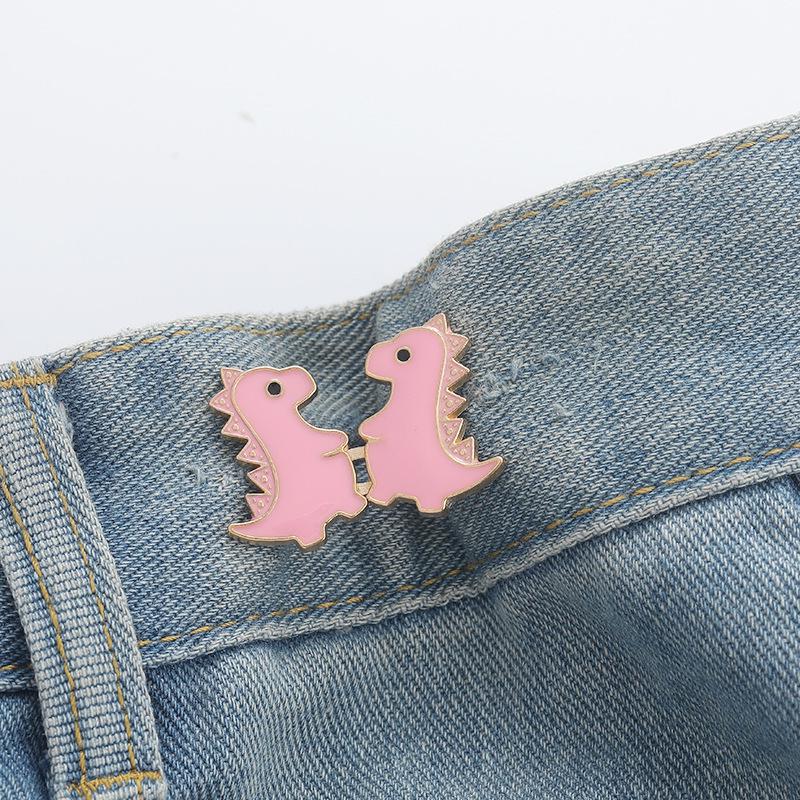 Dinosaur Waist Buckle - Adjustable, Stitch-Free Waist Tightening Button for Jeans розовый
Dinosaur Waist Buckle - Adjustable, Stitch-Free Waist Tightening Button for Jeans розовый