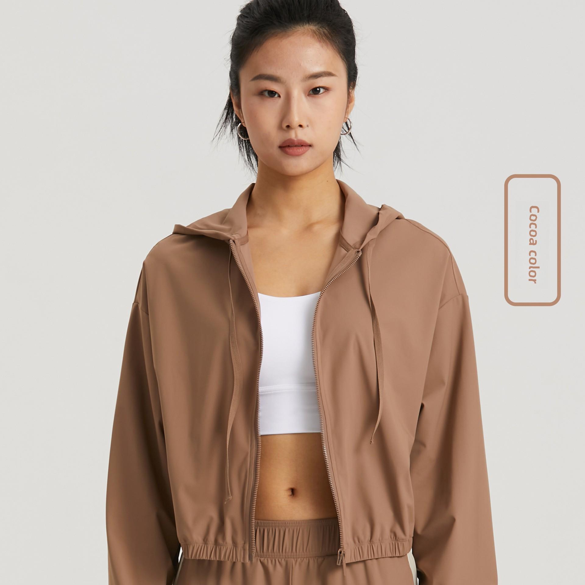 Aidu New Hooded Yoga Top: Солнцезащитная куртка с короткой молнией, созданная на основе дофамина, для повседневного бега и фитнеса. L
Aidu New Hooded Yoga Top: Солнцезащитная куртка с короткой молнией, созданная на основе дофамина, для повседневного бега и фитнеса. L