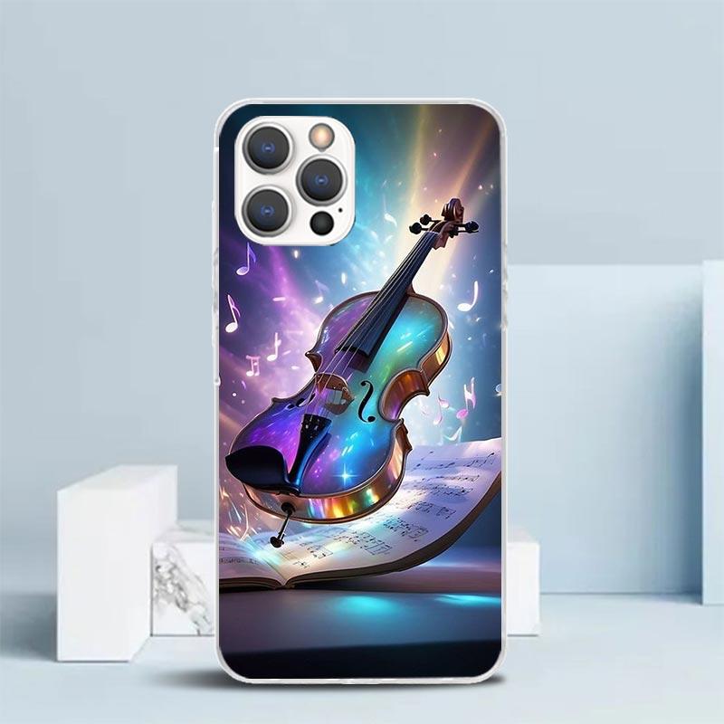 Music Violin Phone Case For IPhone 16 17 Air 16E 15 14 Plus 13 Mini 12 11 Pro Max 7 8 + SE 2020 Soft TPU Back Cover 16 17 Air 16 iPhone 12 (12 Pro)
Music Violin Phone Case For IPhone 16 17 Air 16E 15 14 Plus 13 Mini 12 11 Pro Max 7 8 + SE 2020 Soft TPU Back Cover 16 17 Air 16 iPhone 12 (12 Pro)