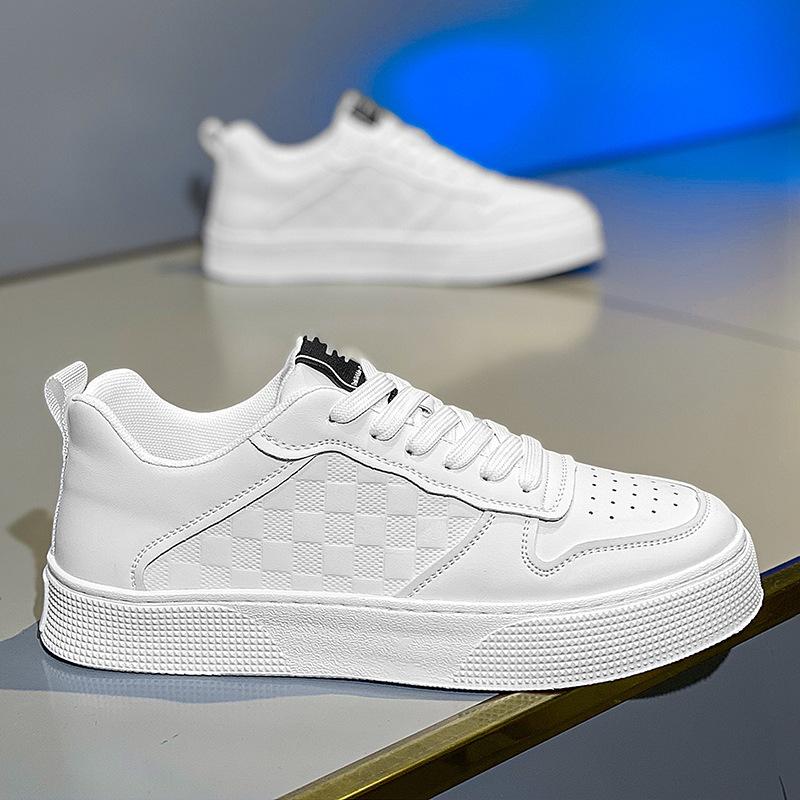 2024 spring new men s shoes soft sole breathable men s board shoes casual leather shoes sports waterproof little white tide shoes men 39
2024 spring new men s shoes soft sole breathable men s board shoes casual leather shoes sports waterproof little white tide shoes men 39
