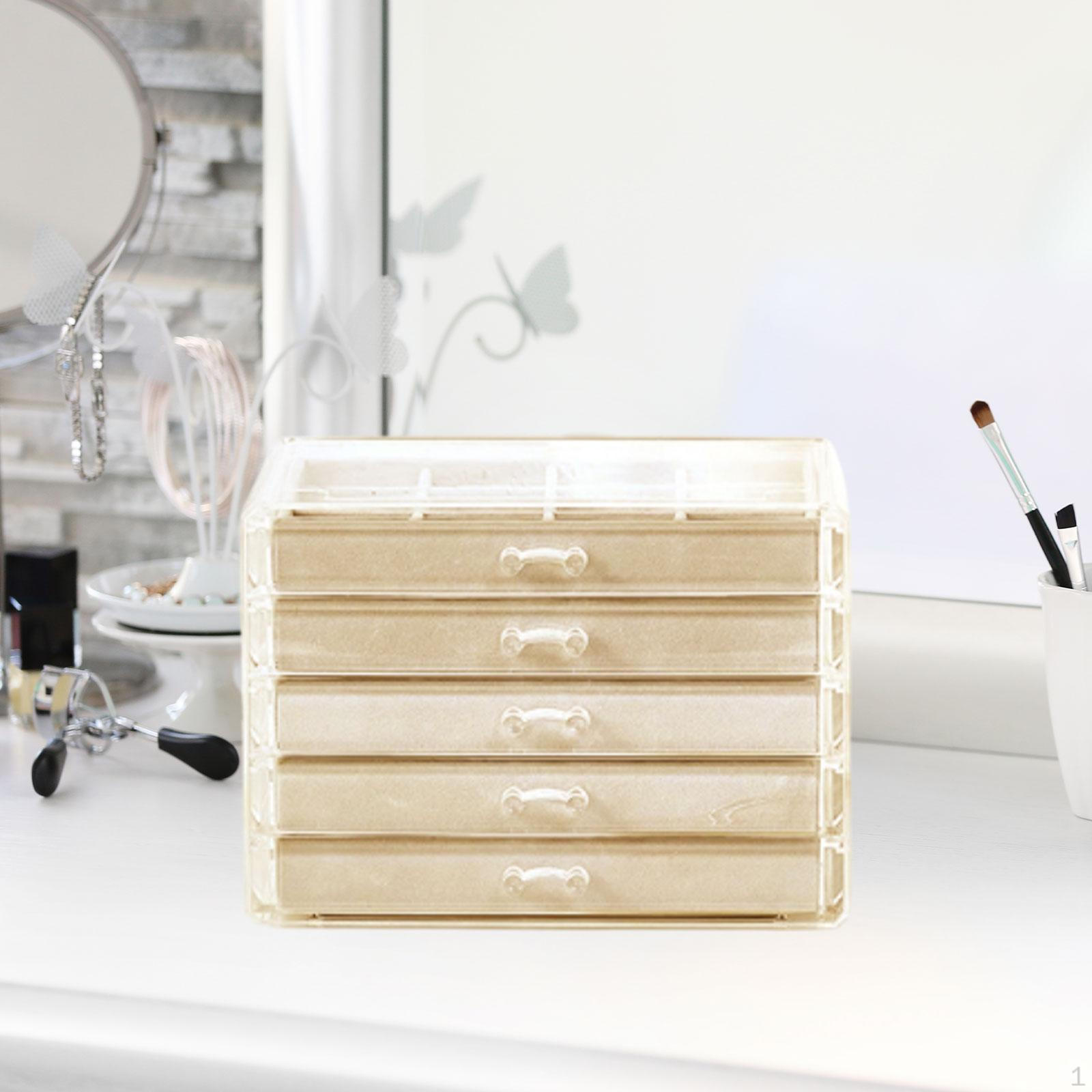 5-слойный органайзер для ювелирных изделий, настольный пылезащитный элегантный акриловый контейнер-держатель для колец бежевый
5-слойный органайзер для ювелирных изделий, настольный пылезащитный элегантный акриловый контейнер-держатель для колец бежевый