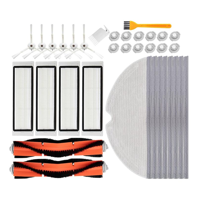 LITE-Side Brush + HEPA Filter + Roller Brush For XIAOMI Robot 1/2 Generation For Roborock S50 S55 Vacuum Cleaner Parts
LITE-Side Brush + HEPA Filter + Roller Brush For XIAOMI Robot 1/2 Generation For Roborock S50 S55 Vacuum Cleaner Parts