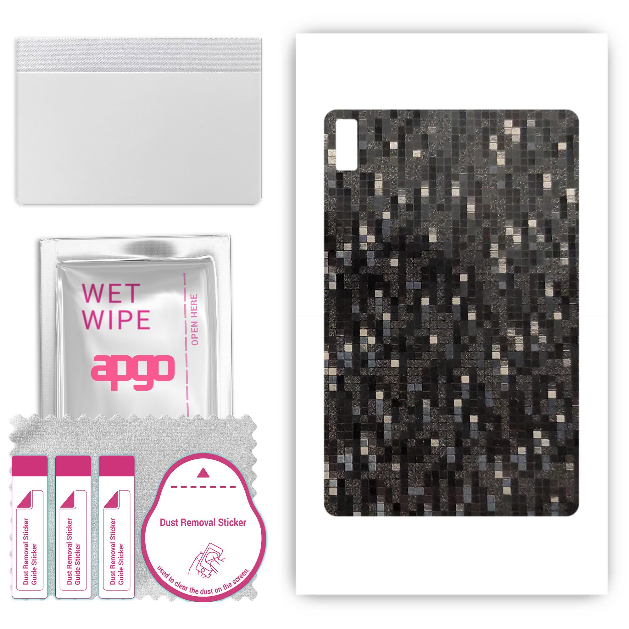 apgo Protective Skin Sticker for the back compatible with Lenovo Pad Plus 2023, Wrap Film, Foil, Vinyl - Pattern Carbon Black Pixel
apgo Protective Skin Sticker for the back compatible with Lenovo Pad Plus 2023, Wrap Film, Foil, Vinyl - Pattern Carbon Black Pixel