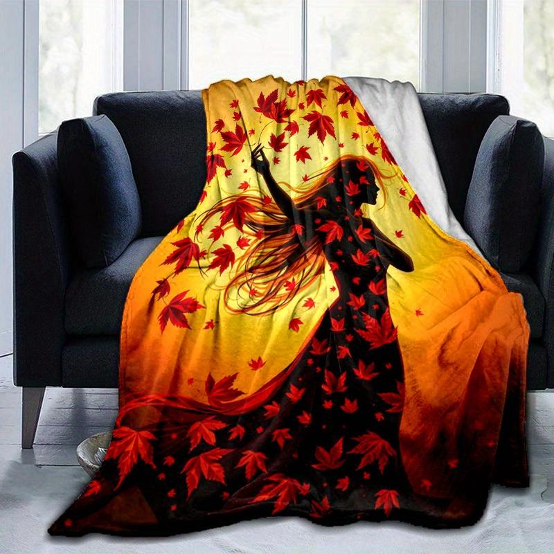 1pc. Autumn Leaves Silhouette Blanket - Perfect for Home Decor, Office Use, Outdoor Activities, Gift Idea, Suitable for All Seasonsz041766 75x90cm
1pc. Autumn Leaves Silhouette Blanket - Perfect for Home Decor, Office Use, Outdoor Activities, Gift Idea, Suitable for All Seasonsz041766 75x90cm