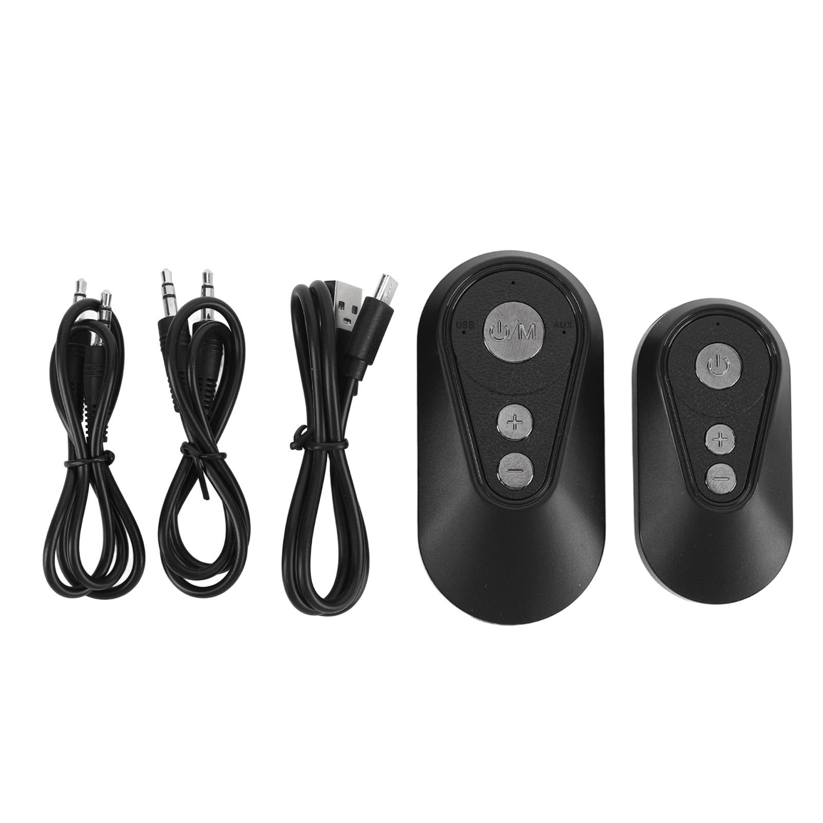 Sound Transmitter Receiver 1 to Multiple Low Latency AUX In USB Sound Input Wireless Bluetooth 5.4
Sound Transmitter Receiver 1 to Multiple Low Latency AUX In USB Sound Input Wireless Bluetooth 5.4
