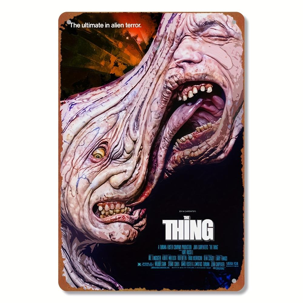 Thing Vintage Metal Tin Sign Retro Horror MovieInspired Wall Decor for Home Pub Club Cafe Durable WeatherResistant aluminum 20x30cm
Thing Vintage Metal Tin Sign Retro Horror MovieInspired Wall Decor for Home Pub Club Cafe Durable WeatherResistant aluminum 20x30cm