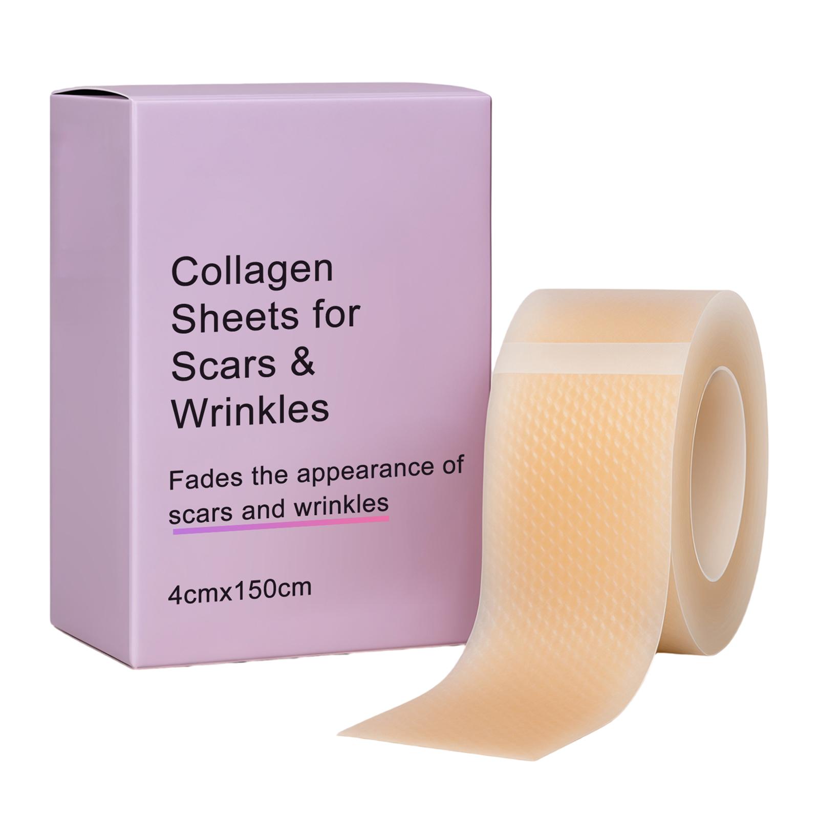 Collagen Sheets for Scars and Wrinkles Skin Repair Adhesive Gel Tape 4cm x 150cm Flexible Breathable Skin Care Patch for Body and Face One Size жёлтый
Collagen Sheets for Scars and Wrinkles Skin Repair Adhesive Gel Tape 4cm x 150cm Flexible Breathable Skin Care Patch for Body and Face One Size жёлтый