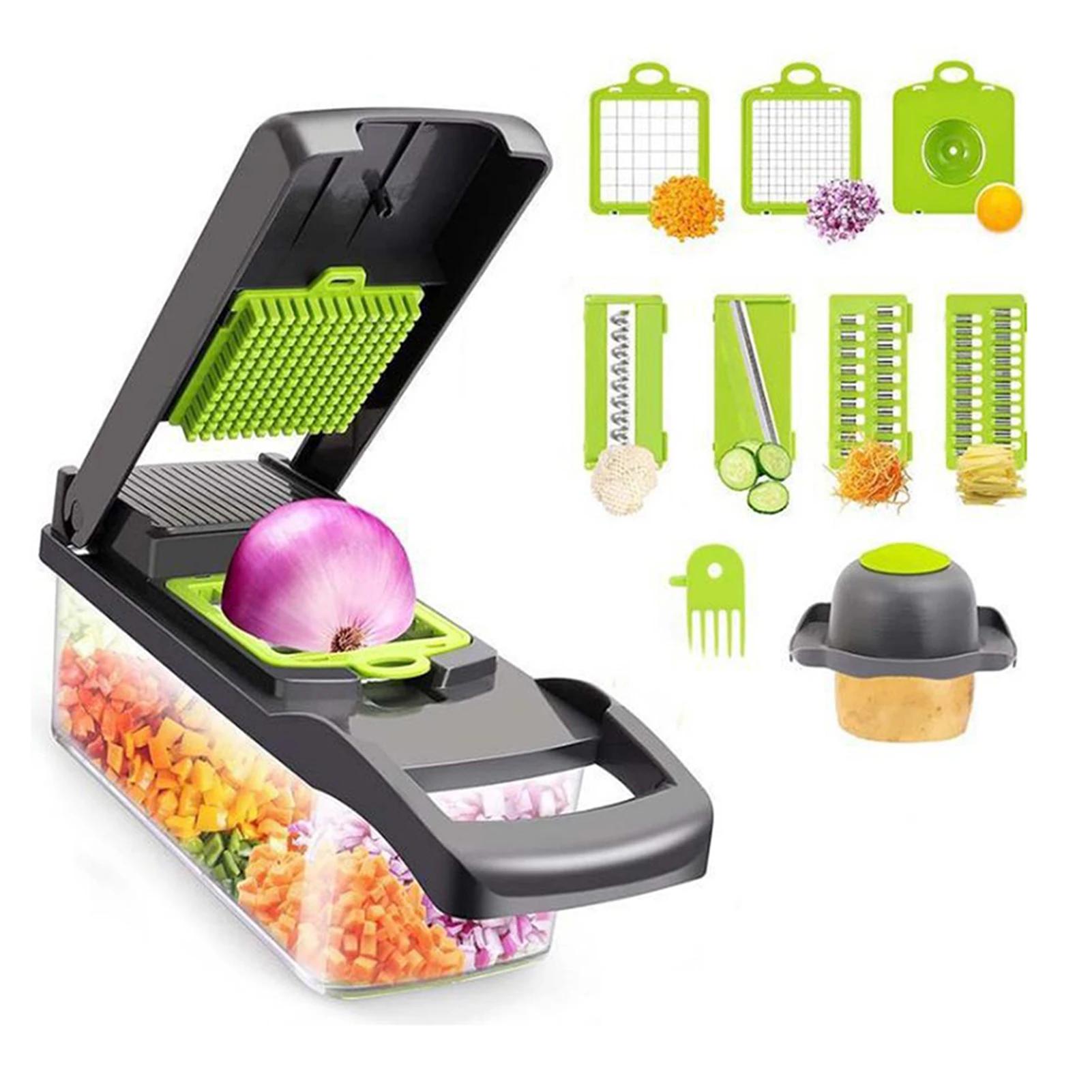 Portable Vegetable Cutter Shredder Multifunctional Slicer Potato Chopper Carrot Grater Reusable Fruit Veggie Cutting Tool
Portable Vegetable Cutter Shredder Multifunctional Slicer Potato Chopper Carrot Grater Reusable Fruit Veggie Cutting Tool