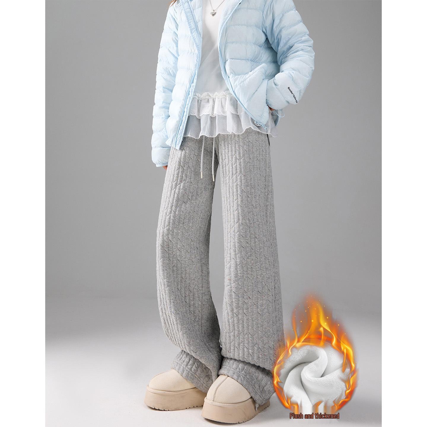 Spring 2026 Women s Gray Cotton Wide-Leg Pants: Plus Velvet, Cold Protection, Casual Straight-Leg Style Extra Large
Spring 2026 Women s Gray Cotton Wide-Leg Pants: Plus Velvet, Cold Protection, Casual Straight-Leg Style Extra Large