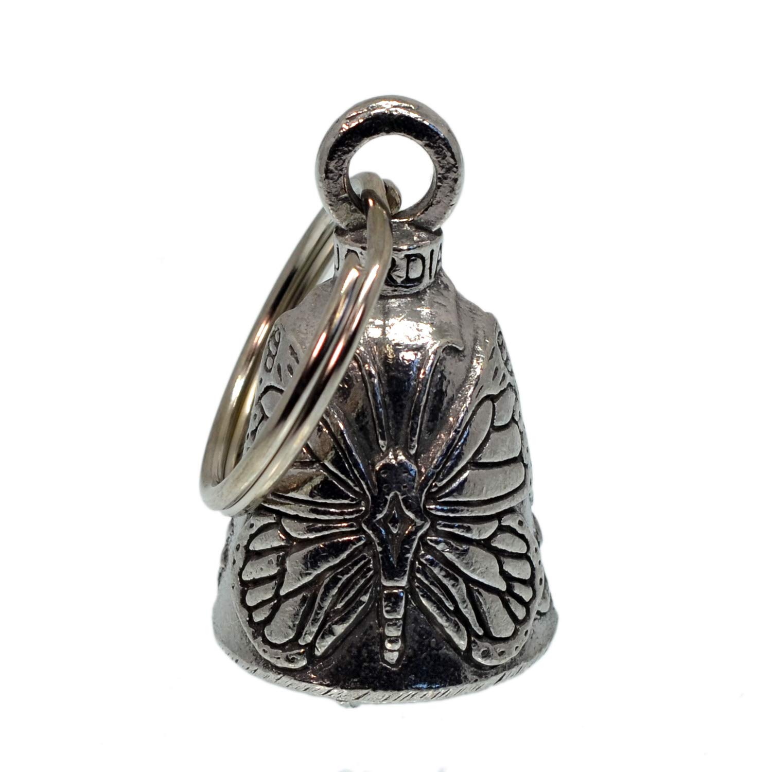 Bell IN USA BUTTERFLY Butterfly Biker Charm Keychain Traffic Safety Bell Guardian USAMADE Amulet; AMGB-130
Bell IN USA BUTTERFLY Butterfly Biker Charm Keychain Traffic Safety Bell Guardian USAMADE Amulet; AMGB-130