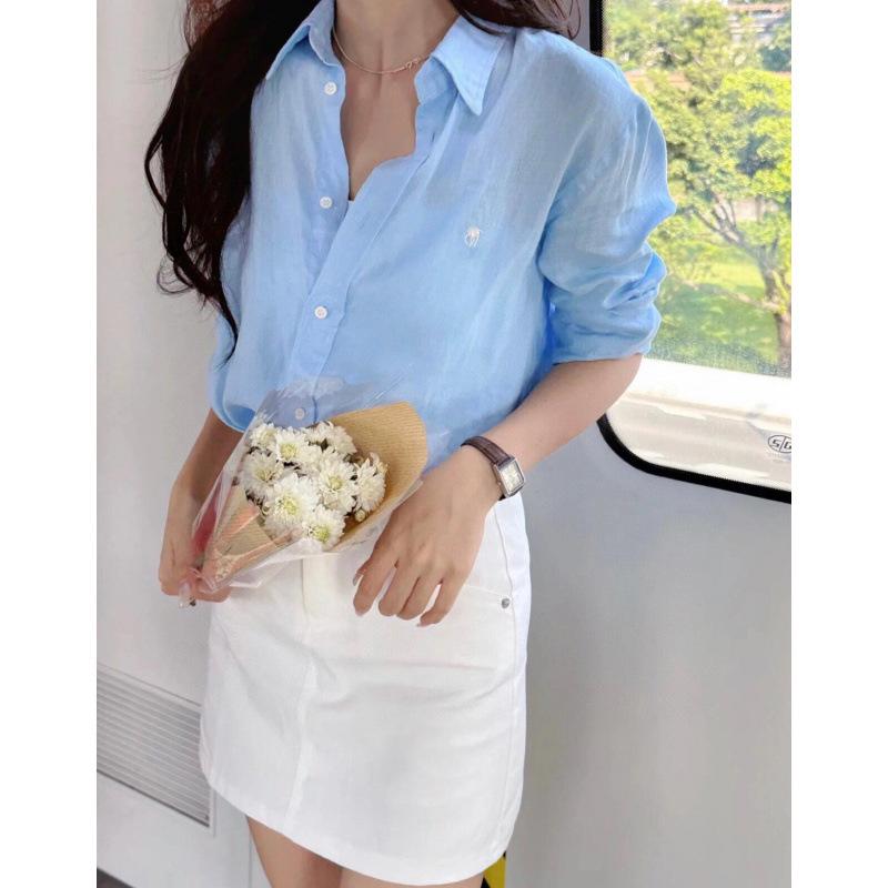 Linen Embroidered Long Sleeve Sunscreen Shirt for Men and Women - Spring/Autumn M (42.5-52.5 kg) світло-синій колір
Linen Embroidered Long Sleeve Sunscreen Shirt for Men and Women - Spring/Autumn M (42.5-52.5 kg) світло-синій колір