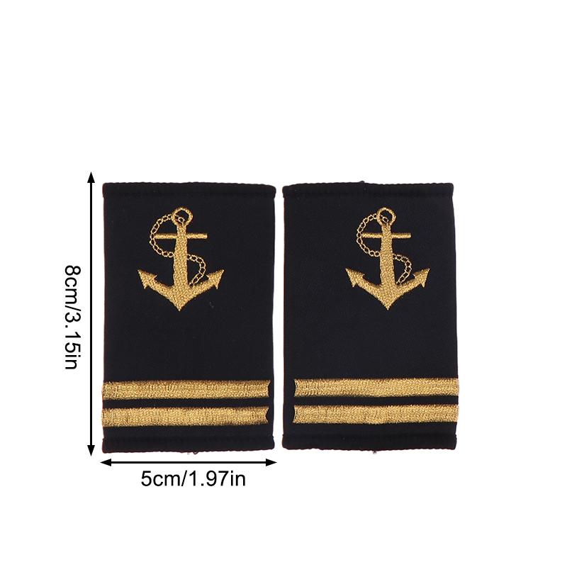 1 пара украшений для одежды, погоны, погоны матроса, ремесленные плечевые знаки с золотыми полосками, аксессуары для декора одежды своими руками
1 пара украшений для одежды, погоны, погоны матроса, ремесленные плечевые знаки с золотыми полосками, аксессуары для декора одежды своими руками