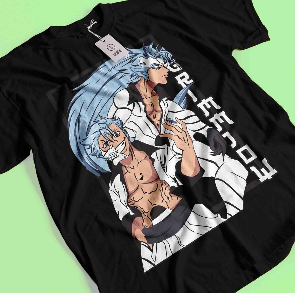 Grimmjow Tshirt Bleach Anime T-Shirt Espada N 4 Shirt Ichigo Bankai Tee Aizen M
Grimmjow Tshirt Bleach Anime T-Shirt Espada N 4 Shirt Ichigo Bankai Tee Aizen M