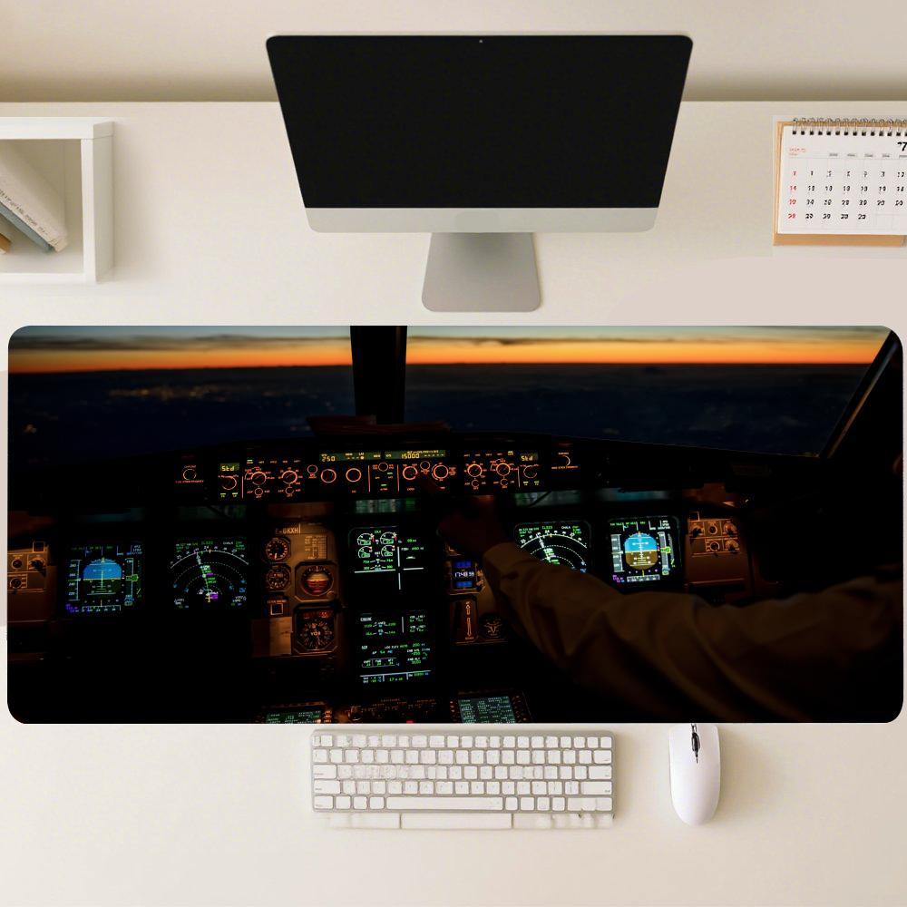 Airplane Cockpit Mouse Pad,flight Simulator Pilot Gift,aviation Game Desk Mat,extra-large Mouse Pads for Airplane Enthusiasts 600x300x2mm
Airplane Cockpit Mouse Pad,flight Simulator Pilot Gift,aviation Game Desk Mat,extra-large Mouse Pads for Airplane Enthusiasts 600x300x2mm