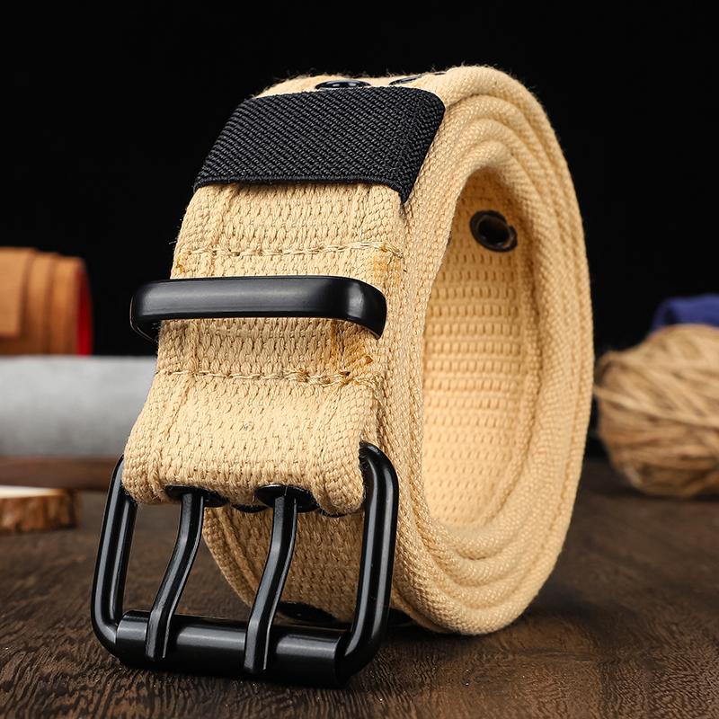 Men s and women s double button canvas waistband, work style, full hole needle buckle belt, sturdy and durable jeans for student 130cm хакі
Men s and women s double button canvas waistband, work style, full hole needle buckle belt, sturdy and durable jeans for student 130cm хакі