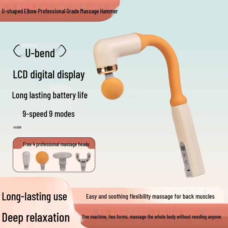 Qiubiao Mini Handheld Muscle Massager CN plug (adapter included)
Qiubiao Mini Handheld Muscle Massager CN plug (adapter included)