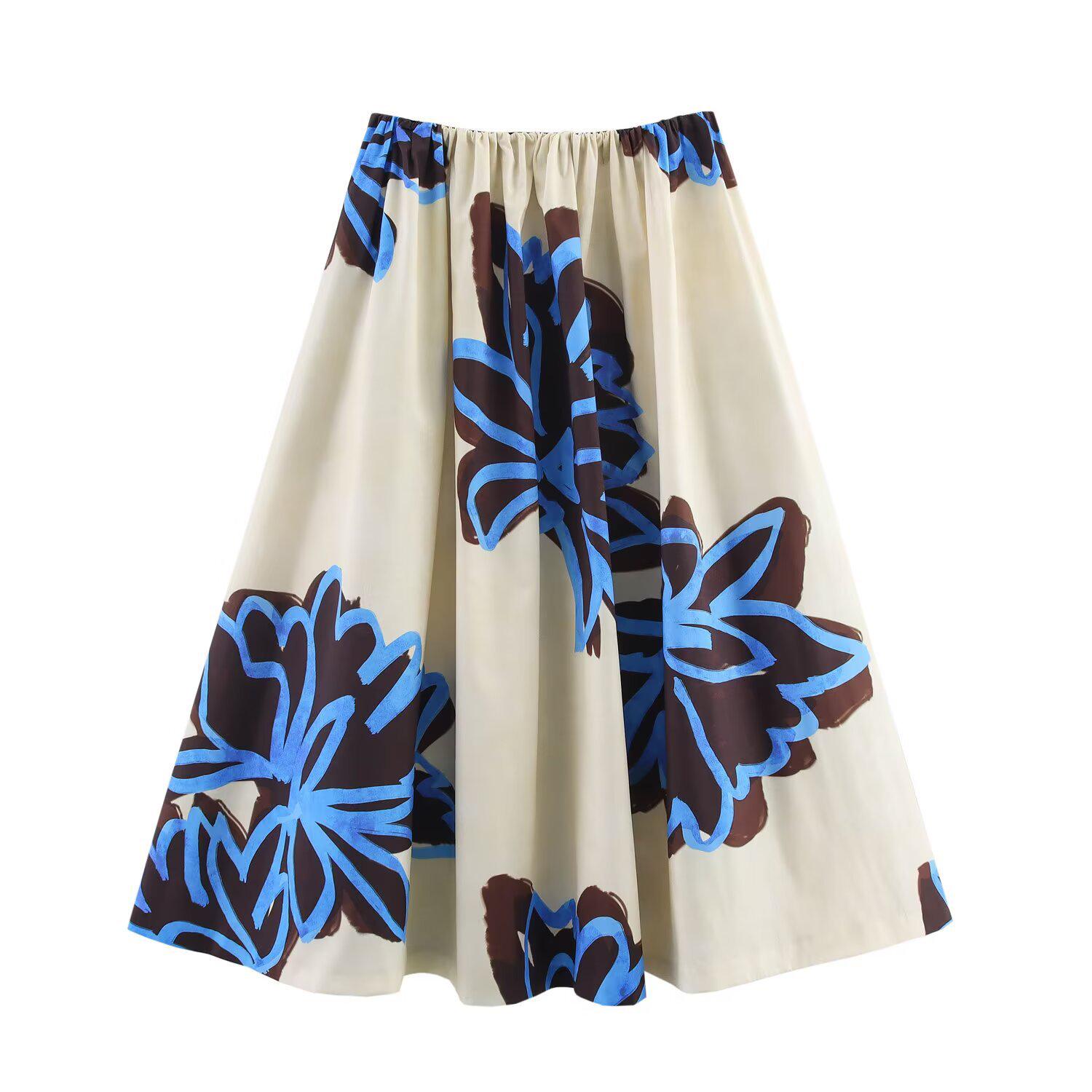 Spring/Summer 2025 Women s Casual High-Waist Midi Skirt with Wide Hem XS грязно-белый
Spring/Summer 2025 Women s Casual High-Waist Midi Skirt with Wide Hem XS грязно-белый