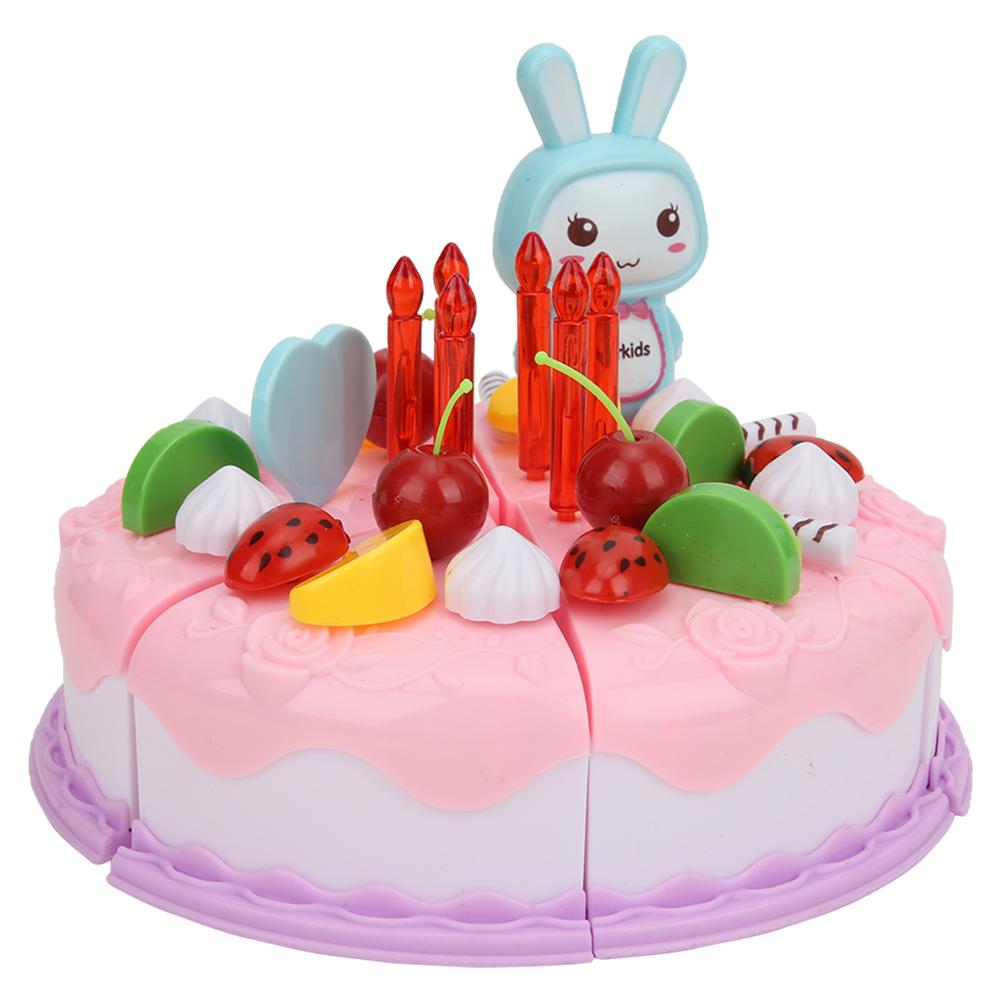 Simulation DIY Birthday Cake Pretend Play Children Educational Toy for Boys GirlsPink
Simulation DIY Birthday Cake Pretend Play Children Educational Toy for Boys GirlsPink