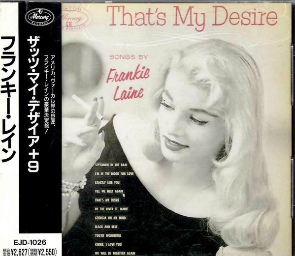 CD FRANKIE LAINE - It s My Desire (Complete Version) EJD1026 Mercury 1989 Japan Jazz Used
CD FRANKIE LAINE - It s My Desire (Complete Version) EJD1026 Mercury 1989 Japan Jazz Used