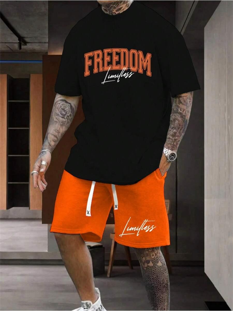 Мужская летняя футболка из двух частей с 3D-принтом для улицы, повседневная, для спорта на открытом воздухе, шорты с короткими рукавами и завязками, мужская одежда 6XL
Мужская летняя футболка из двух частей с 3D-принтом для улицы, повседневная, для спорта на открытом воздухе, шорты с короткими рукавами и завязками, мужская одежда 6XL