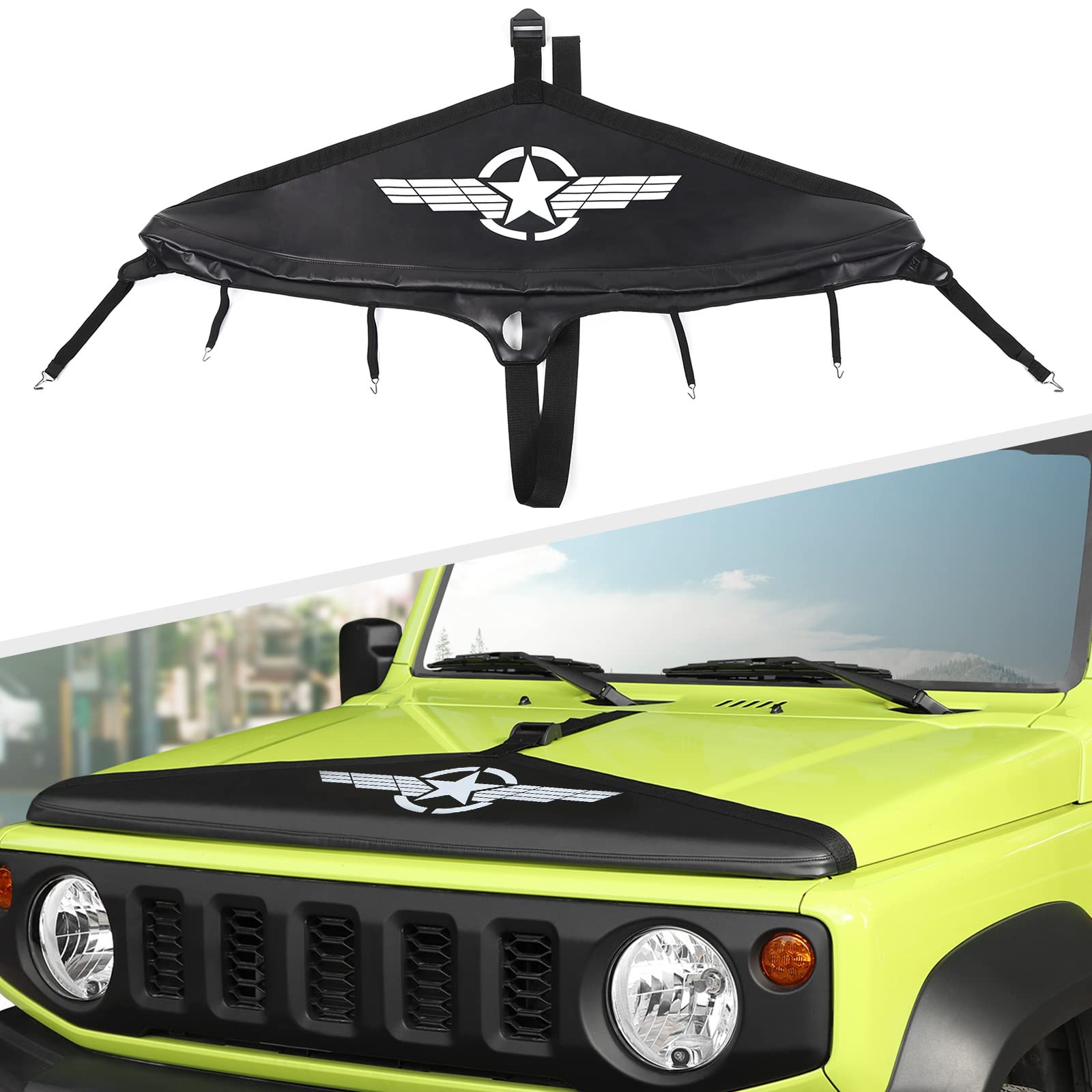 ANTC Suzuki Jimny Крышка капота Декоративная крышка капота Защита капота Предотвращает царапины Suzuki Jimny JB64 JB74 Совместимая крышка двигателя для Jimny Easy чёрный
ANTC Suzuki Jimny Крышка капота Декоративная крышка капота Защита капота Предотвращает царапины Suzuki Jimny JB64 JB74 Совместимая крышка двигателя для Jimny Easy чёрный