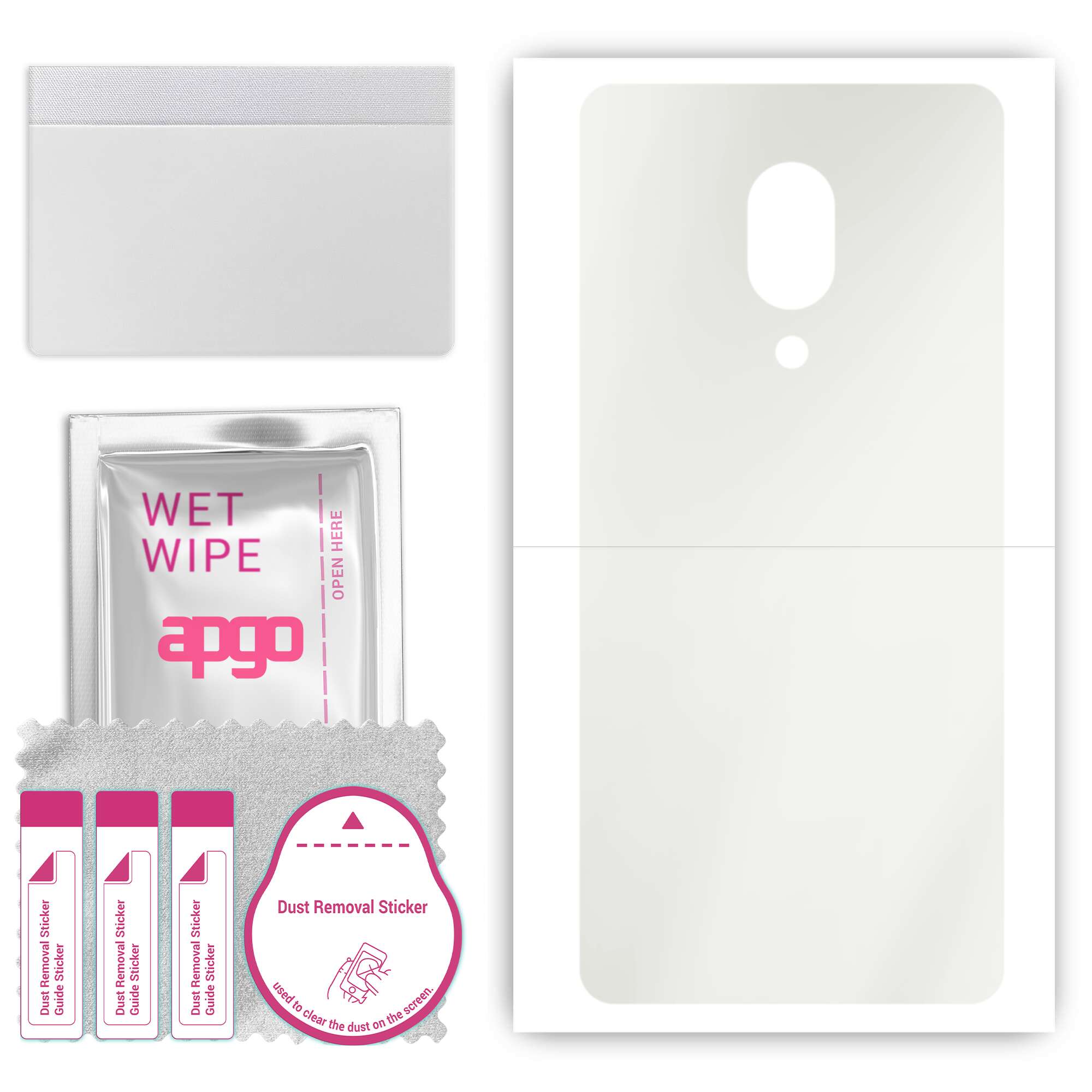 apgo MATTE Protective Skin Sticker for the back compatible with Lenovo Z5 Pro, Wrap Film, Hydrogel Film, Flexible, Soft TPU with positioning layer eas
apgo MATTE Protective Skin Sticker for the back compatible with Lenovo Z5 Pro, Wrap Film, Hydrogel Film, Flexible, Soft TPU with positioning layer eas