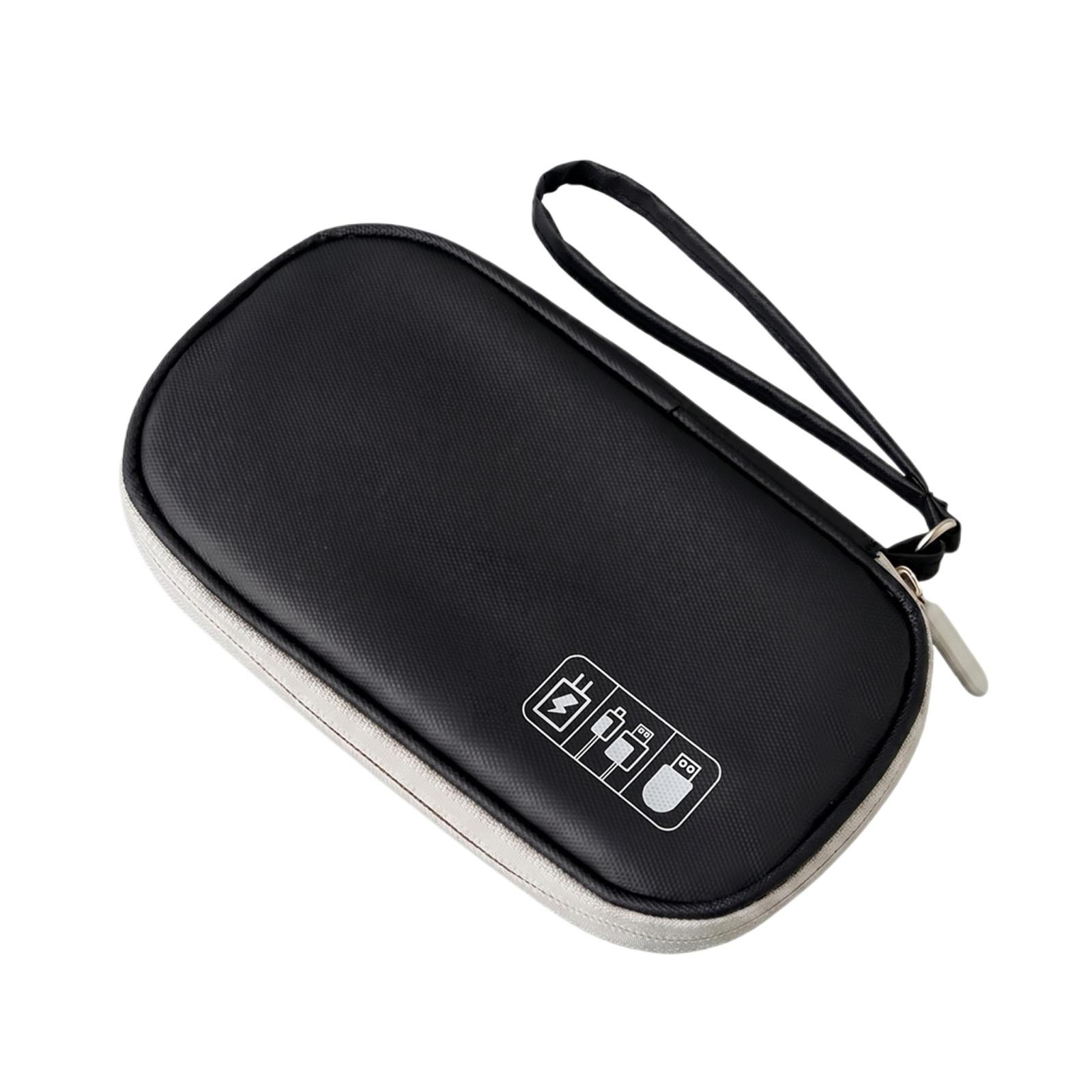 Portable Electronic Accessories Organizer Bag with Zipper Closure for Charging Cables Power Banks Earphones and Small Gadgets Storage Case one size чорний
Portable Electronic Accessories Organizer Bag with Zipper Closure for Charging Cables Power Banks Earphones and Small Gadgets Storage Case one size чорний