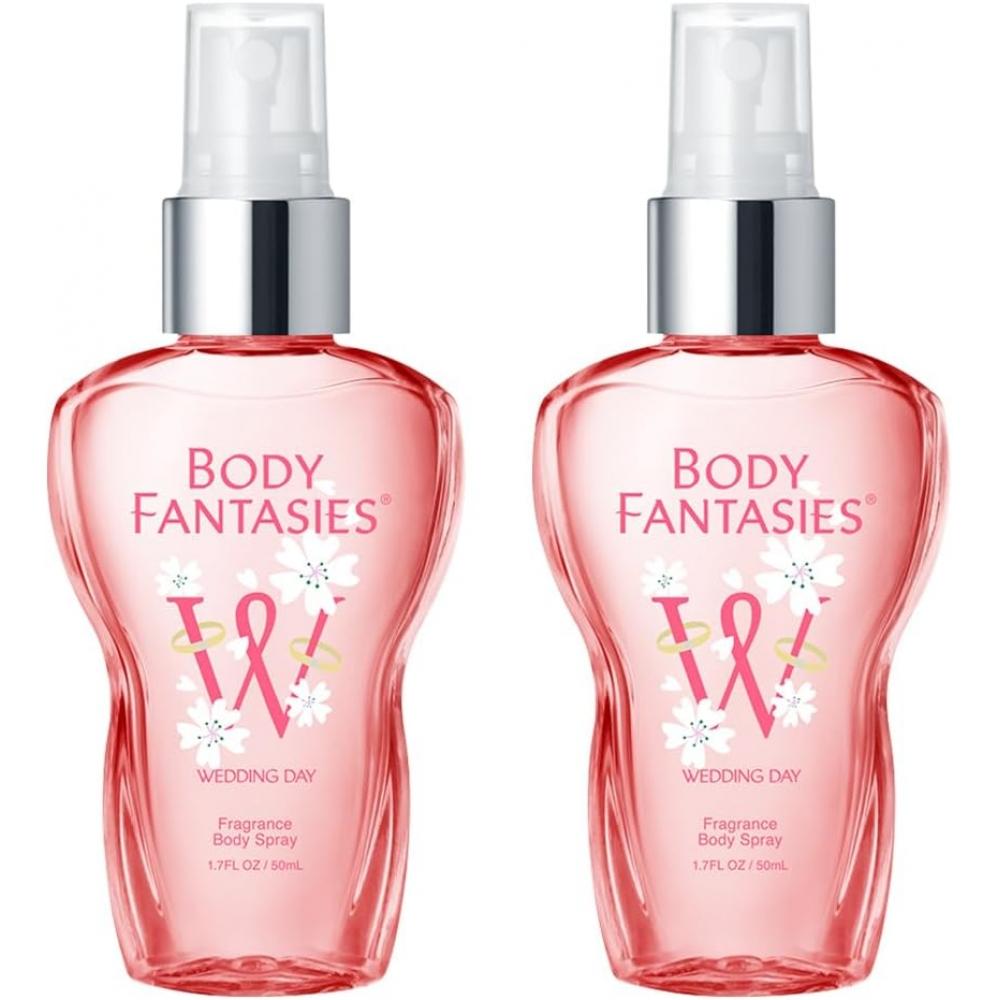 Body Fantasies Body Fantasy Body Fantasy Body Spray Wedding Day Bouquet Fragrance 50 мл Набор из 2 спреев для тела Wedding Day
Body Fantasies Body Fantasy Body Fantasy Body Spray Wedding Day Bouquet Fragrance 50 мл Набор из 2 спреев для тела Wedding Day