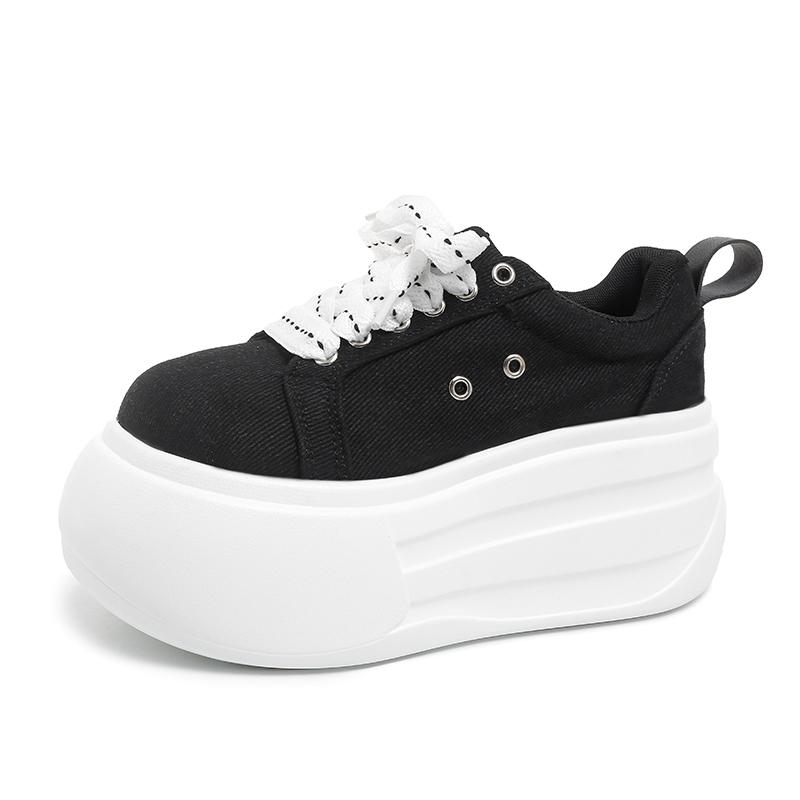 8СМ Женские Весенние Холщовые Туфли на Толстой Подошве Дышащие Вулканизированные Балетки Кроссовки Универсальная Резиновая Подошва Белые Туфли для Ходьбы 34 чёрный
8СМ Женские Весенние Холщовые Туфли на Толстой Подошве Дышащие Вулканизированные Балетки Кроссовки Универсальная Резиновая Подошва Белые Туфли для Ходьбы 34 чёрный