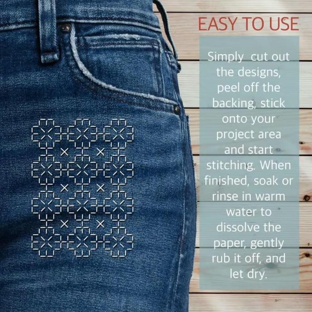 Friendly Visible Mending Kit with Sashiko Embroidery Booklet Embroidery Set Швейні інструменти для початківців Complete Set
Friendly Visible Mending Kit with Sashiko Embroidery Booklet Embroidery Set Швейні інструменти для початківців Complete Set