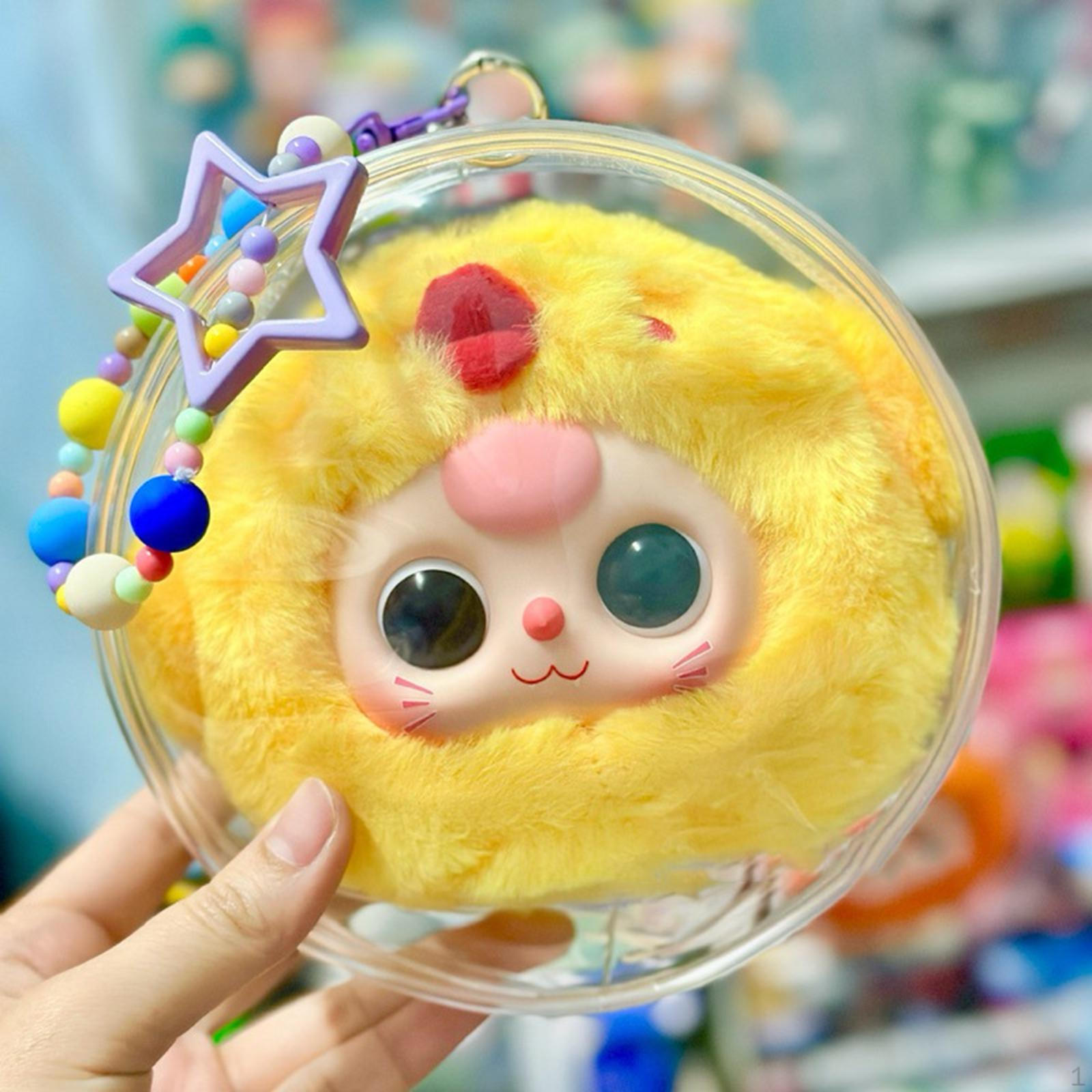 Clear Doll Storage Bag Collectibles Display Case for Mini Figure Waterproof Round Carrier зелений
Clear Doll Storage Bag Collectibles Display Case for Mini Figure Waterproof Round Carrier зелений
